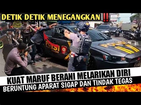 Tak Mau Satu Tahanananak Buah Sambo Sampai Melarikan Diri Aparat