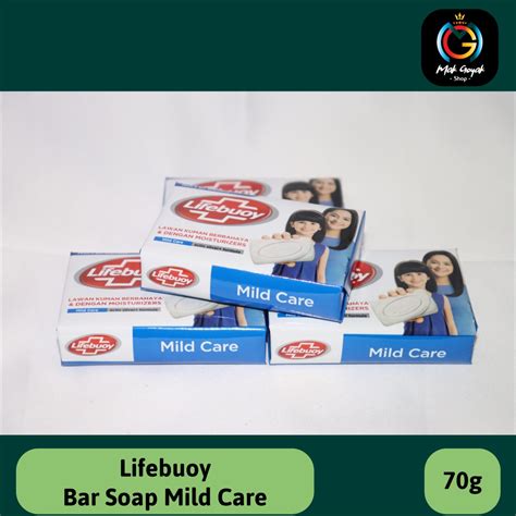 Jual Lifebuoy Sabun Batang Antiseptik Mild Care 60 Gr Shopee Indonesia