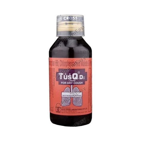 Buy Tusq Dx Cough Syrup 60ml Online At Flat 18 Off Pharmeasy