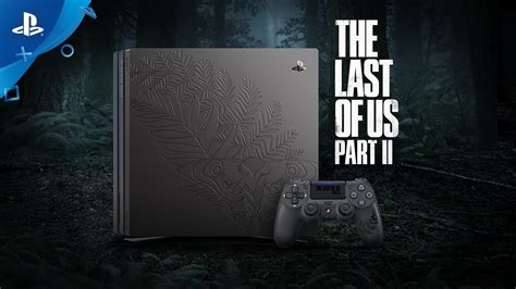 Playstation 4 Pro Limited Edition The Last Of Us Part Ii Collectors Editions