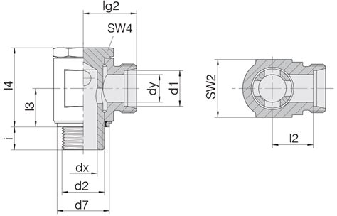Соединение поворотное 24-BSE-L6-G1/4E
