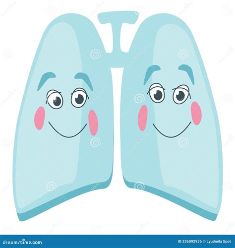 Lung Or Human Lungs Icon Line Outline Art With Bronchial System Vector