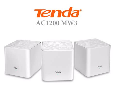 B Mesh Wifi Tenda Nova Mw Pack Chu N Ac Mbps