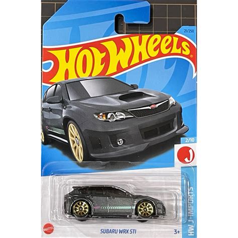 風火輪 Hot Wheels JDM 速霸陸 SUBARU WRX STI 五門掀背 小鋼砲 蝦皮購物