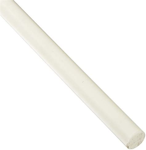 30 Glass Filled Nylon Round Rod Opaque Off White Meets Astm D4066