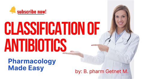 Penicillin Drug Classifications Antibiotic Classes Pharmacology Made