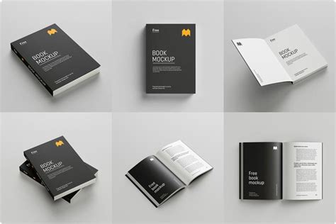 Mockups Gratis De Libros Para Dise O Editorial