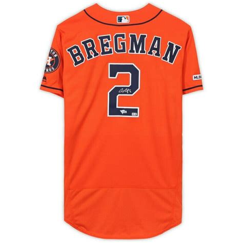 Alex Bregman Signed Houston Astros Jersey (Fanatics Hologram ...