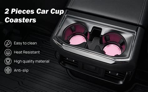 Amazon Joytutus Cup Holder Coasters For Car Pack Universal Anti