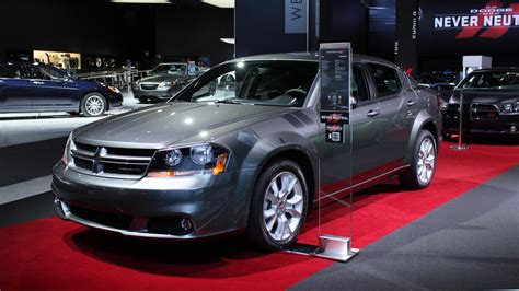 2012 Dodge Avenger R T 2011 New York Auto Show Live Photos