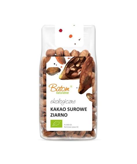 Kakao Surowe Ziarno BIO 150g BATOM Batom Sklep EMPIK