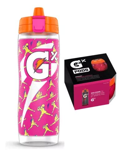 Garrafa Gatorade Gx Sistema De Hidratação Pods capsula