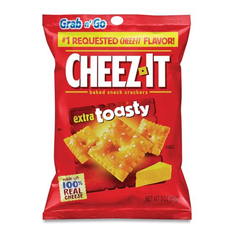 CHEEZ-IT EXTRA TOASTY 3 OZ - Midwest Distribution