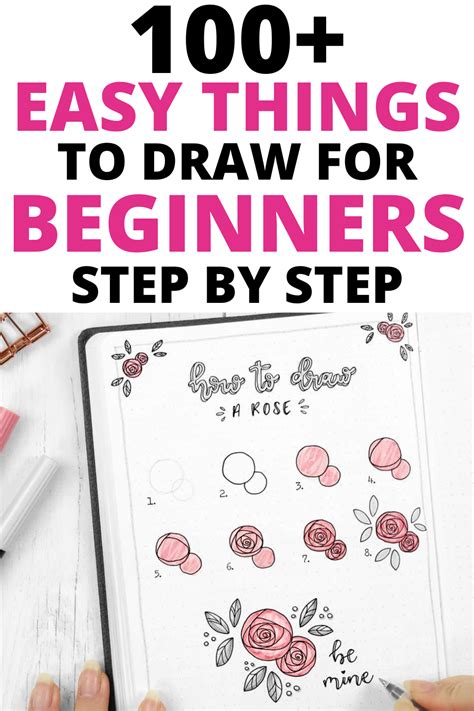 Easy Things To Draw For Beginners - Step By Step