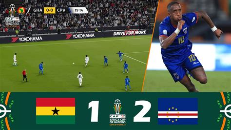 Ghana contre Cap Vert 1 2 Coupe d Afrique des Nations 2023 Résumé