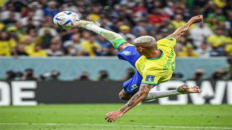 FIFA World Cup 2022: Brazil's Richarlison scores off stunning bicycle ...