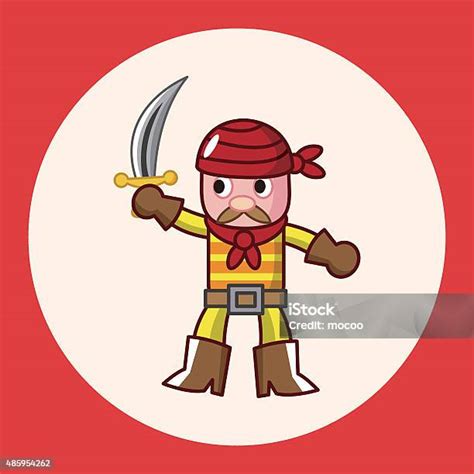 Elemen Tema Bajak Laut Ilustrasi Stok Unduh Gambar Sekarang Anak