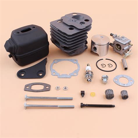 46mm Cylinder Piston Kit For Husqvarna 51 55 Rancher Chainsaw 503 60 91 71 Ebay