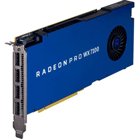 HP Z0B14AT Radeon Pro WX 7100 Graphics Card Z0B14AT B H Photo