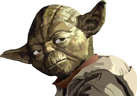 Vector Yoda At Getdrawings Free Download