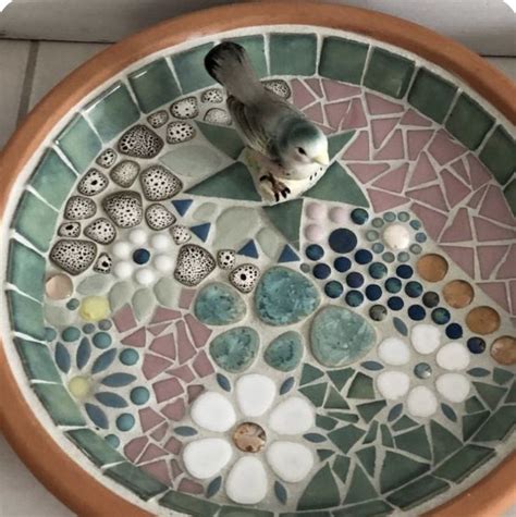 Pin By DazeOff On Mosaics Stained Glass Mosaic Birdbath Mosaic Art