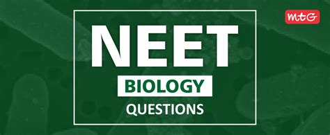 Neet Biology Questions Mtg Blog