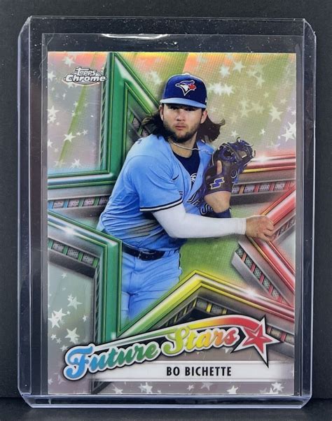 Topps Chrome Future Stars Fs Bo Bichette Toronto Blue Jays Ebay