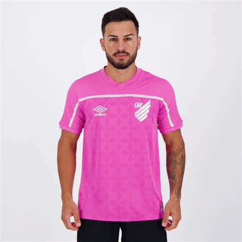 Umbro Athletico Paranaense Pink October Jersey Futfanatics