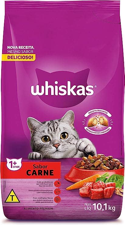 Whiskas Ra O Whiskas Carne Para Gatos Adultos Kg Amazon Br