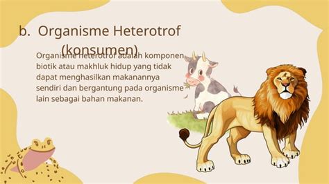 Materi Komponen Ekosistem Biotik Abiotik Pptx