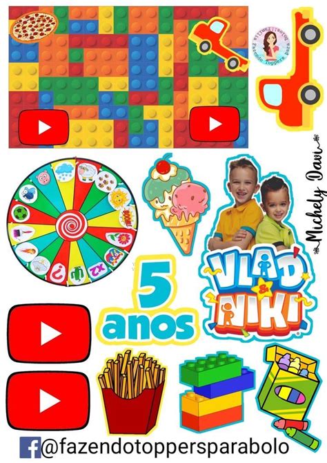 Vlad niki birthday party decorations funny brother theme party supplies ...