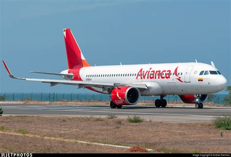 N Av Airbus A N Avianca Andres Ramirez Jetphotos