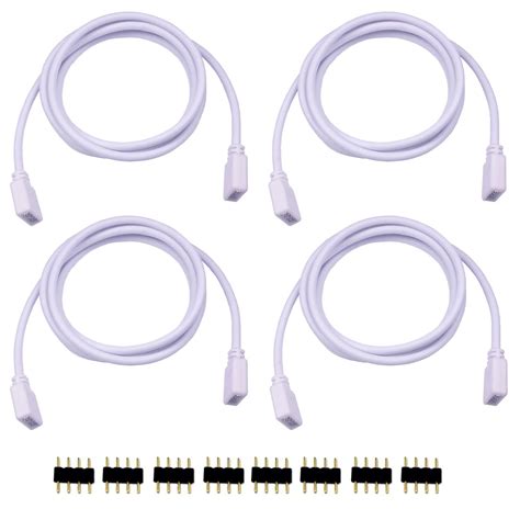 Litaelek X M Led Strip Extension Cable Pin Rgb Led Amazon Co Uk