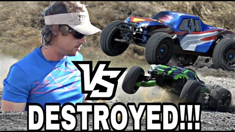 Most Destruction Ever Traxxas Xrt Vs North Round Youtube