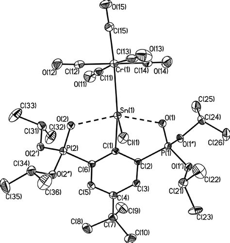 Molecular Structure Of Compound 8 Selected Interatomic Distances Å Download Scientific