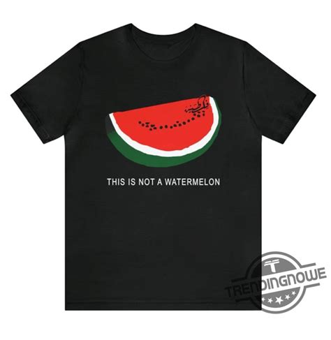 Watermelon Shirt Palestine Watermelon T Shirt This Is Not A Watermelon