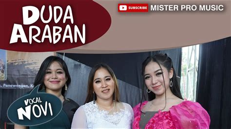 Lagu Duda Araban Vocal Novi Versi Fajar Music MR Audio System Live