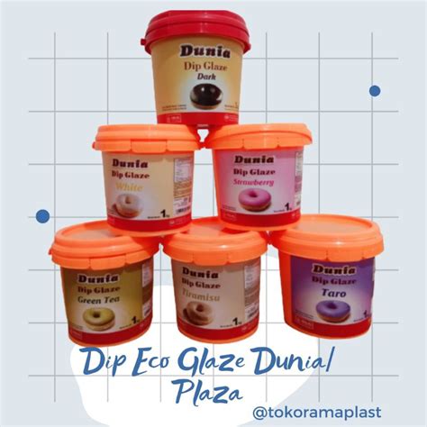 Jual Dip Glaze Eco Dunia Plaza Repack 250gr Glaze Repack Glaze