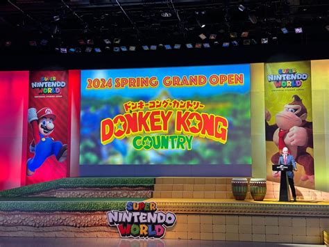 BREAKING First Ever Donkey Kong Country In Super Nintendo World