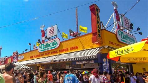 Coney Island Boardwalk 4th Of July Youtube