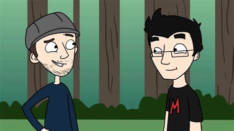 Jacksepticeye Animated The Forest Wmarkiplier Youtube