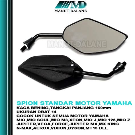 Manut Dalane Spion Motor Standar Yamaha Jupiter Mx Nmax Aerox Mio