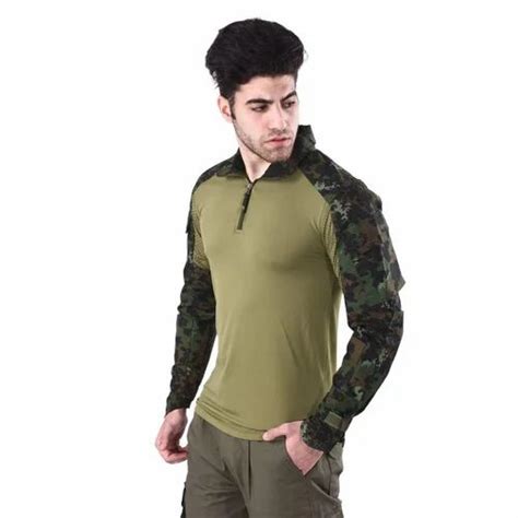 Men Army Tactical Shirt Half Sleeve Ogblack Color At Rs 900 In Gurugram