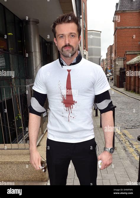 Emmett J. Scanlan at the Phantom FM studios to promote the movie ...