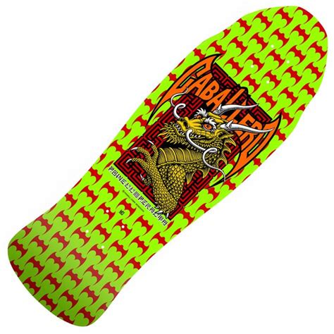 Powell Peralta Caballero Street Lime Green Reissue Skateboard Deck 9