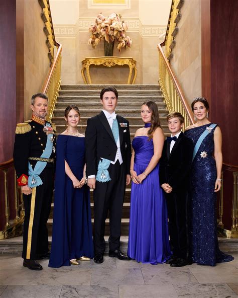 Official Portraits Of The Future King Of Denmark Christian Published
