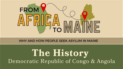 From Africa To Maine The History Of Democratic Republic Of Congo And