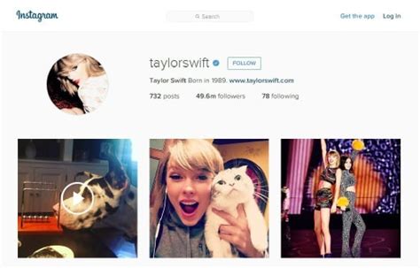 Taylor Swift Old Instagram