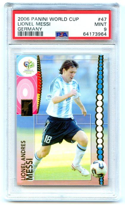 2006 Panini World Cup Germany Lionel Messi 47 PSA 9 Catawiki