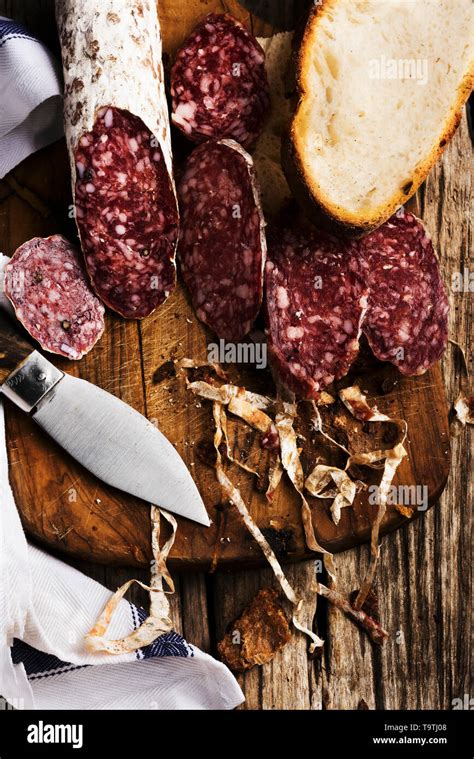 Antipasti Salami Hi Res Stock Photography And Images Alamy